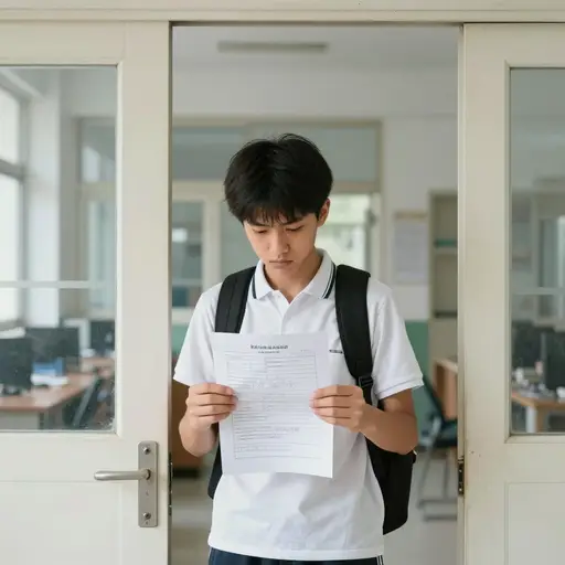 我在学校被拒绝了学习法语的机会。