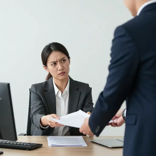 她认为行政工作配不上她，立刻将其委派给了别人。