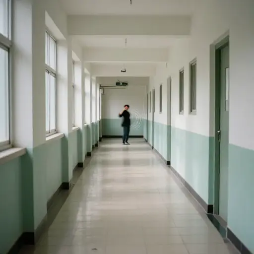 一声大喊在走廊中回荡。