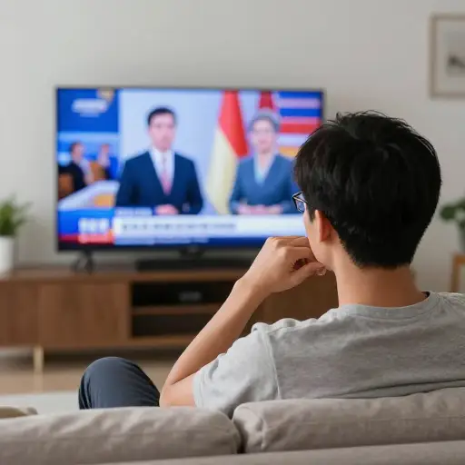 看完新闻后，我对正在发生的事情有了更清晰的了解。