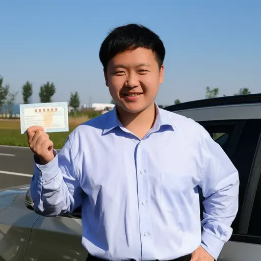 我哥哥刚拿到了他的驾驶执照。