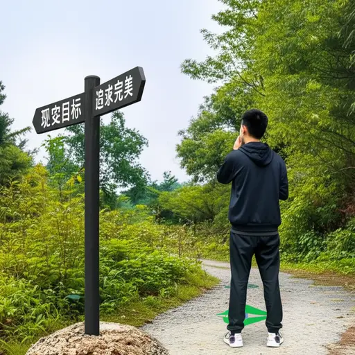 你应该设定一个现实的目标，而不是追求完美。