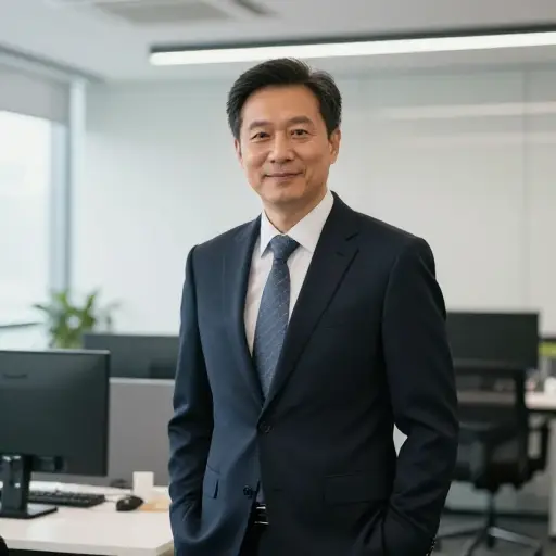 他是公司的高级主管。