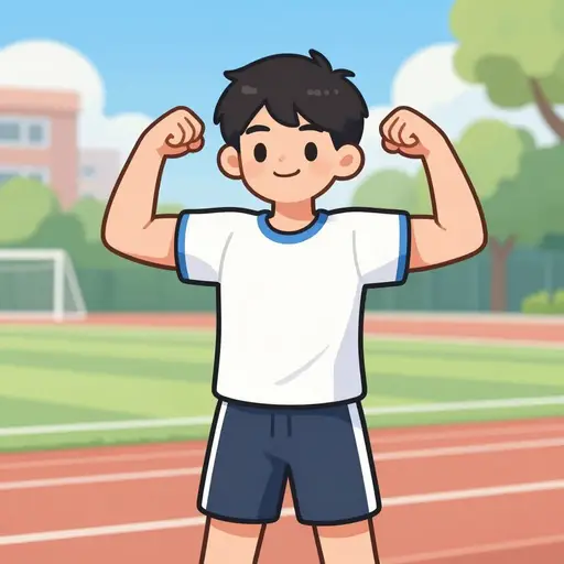 我很强壮。