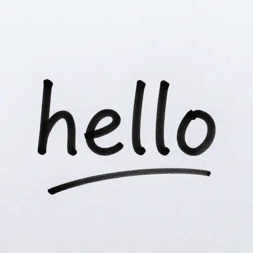单词 "hello" 由两个音节组成。