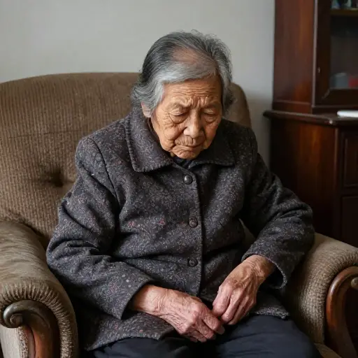 我祖母持有一些非常狭隘的观点。