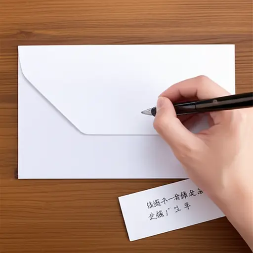 别忘了在信封上写上你的地址。