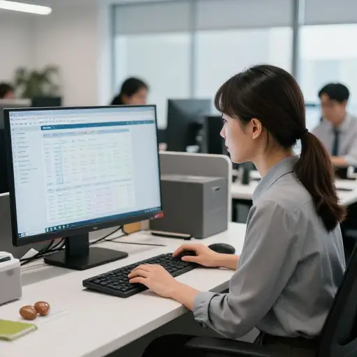 作为一家科技公司的行政人员，她监督日常运营。