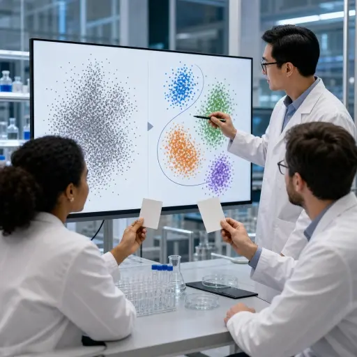 科学家们正在用一种新的统计方法处理数据。