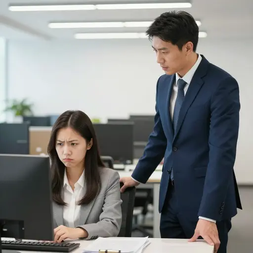 她本想表示反对，但当老板将周末班次加到她的排班表上时，她还是点了点头。