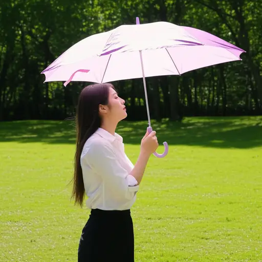 外面太阳很大，你最好带上遮阳伞。