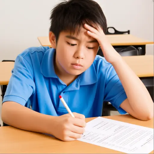 我觉得数学考试很难。