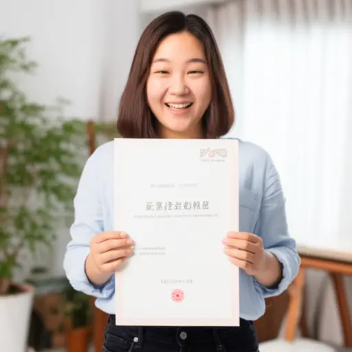 她听到获奖的消息后非常兴奋。