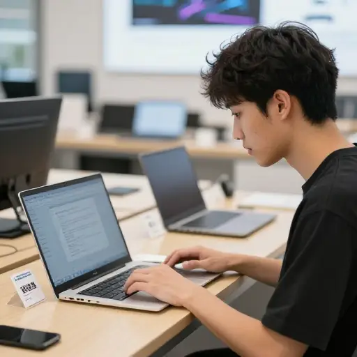 我计划买一台带更快硬盘的新电脑。