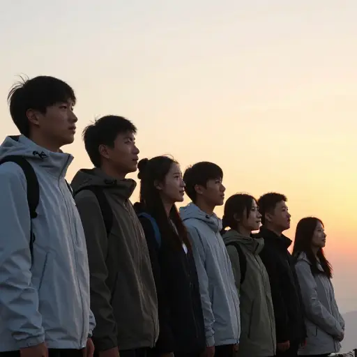 他们正梦想着一个更美好的未来。