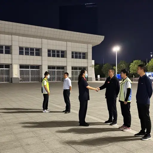 音乐会结束时，已是午夜过后，所有人都已离开，团队走到我们每个帮忙的人面前，亲自感谢我们！