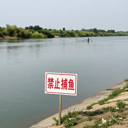 限制在这条河上捕鱼的新法规现已生效。