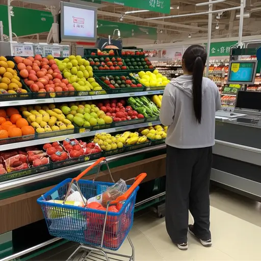 我通常每周花五十元买水果。
