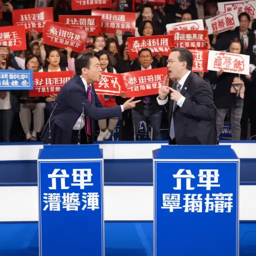 这场选举变成了一场闹剧，候选人只顾互相攻击而忽略了实质问题。