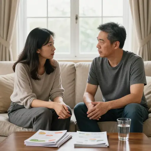 他们讨论了如何在性行为过程中保持安全。