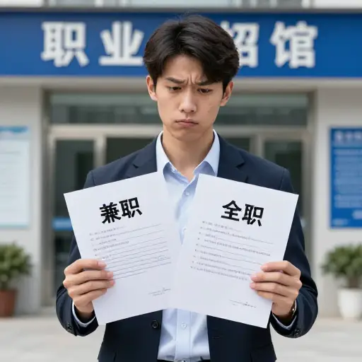 你可以选择兼职或全职，随便你选哪个。
