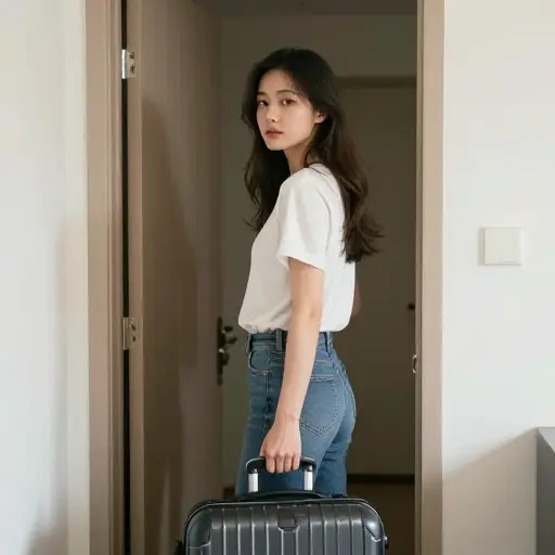 她有没有给你任何关于她要去哪里的暗示？