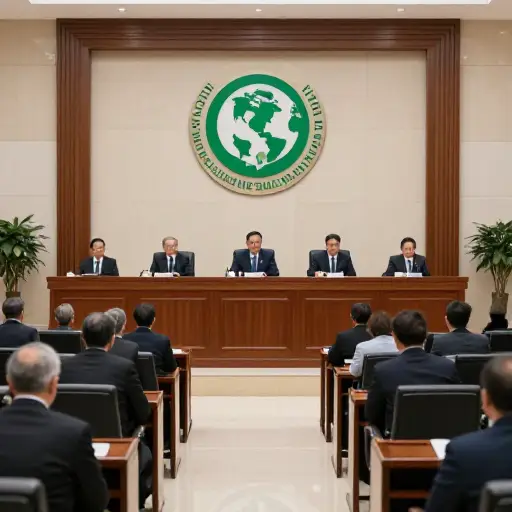 政府通过了一项法律来减少碳排放。
