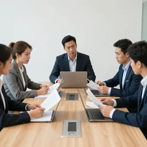 公司在合并前进行了一次审查。