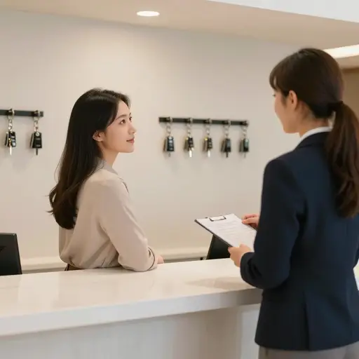 她向酒店发送了关于房间可用性的询问。