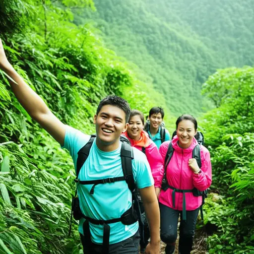 这次旅行充满了令人兴奋的冒险活动。