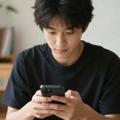 我无法想象没有我的智能手机。