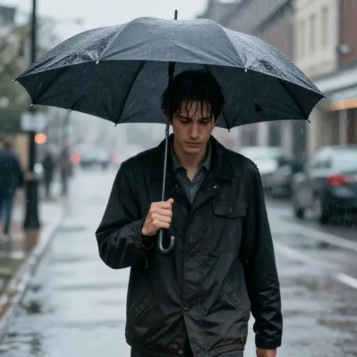 下雨时，你会淋湿，这对任何人都没有好处。