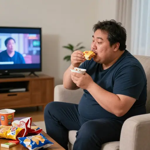如果你继续这种生活方式，你有很高的心脏病或中风风险。