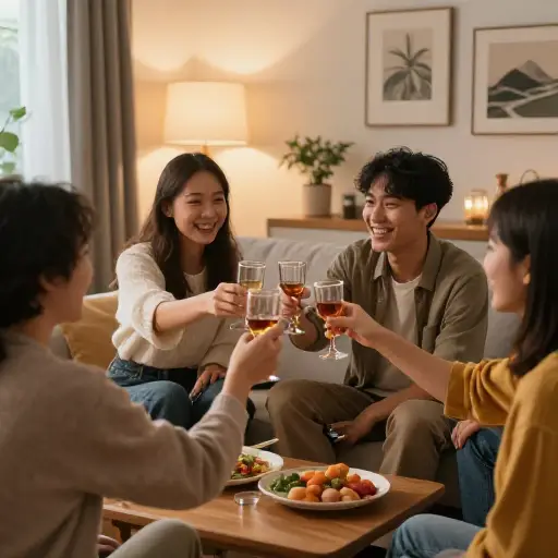 我们度过了一个非常愉快的晚上——谢谢！
