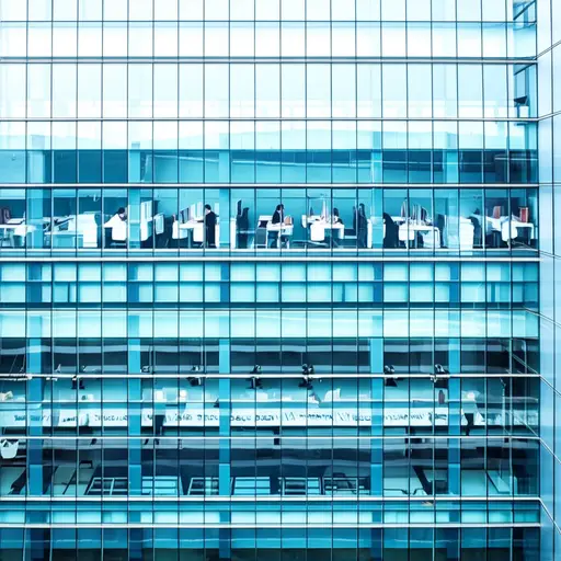 许多工程师在这座新大楼里工作。