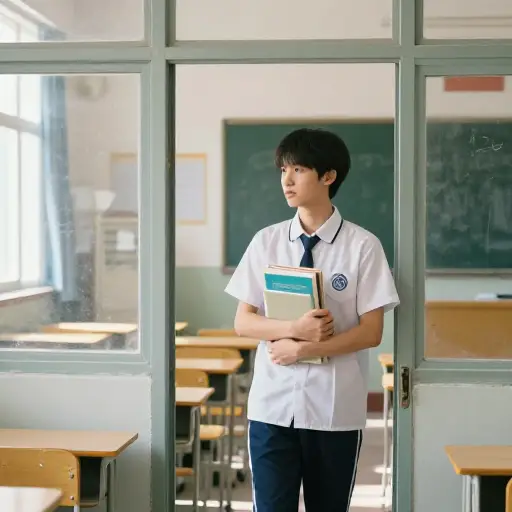 就在不久前，我还是一名学生。