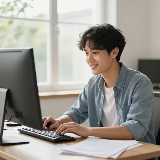 尽管我没有固定工作，但我发现这份工作非常有趣。