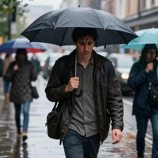 在雨中淋湿对任何人都没有好处。