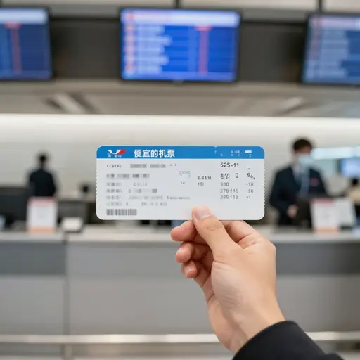 这张机票只花了区区五十英镑。