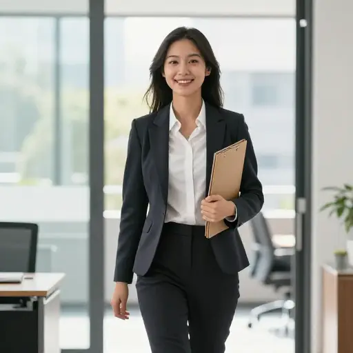 一场大病之后，她终于重返工作岗位。
