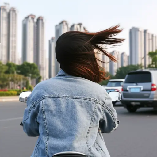不戴头盔骑摩托车是在冒险受伤。