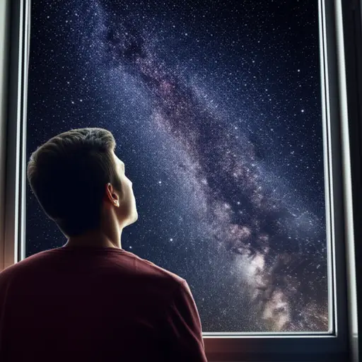 尽管没有确凿证据，他仍然坚信外星生命的存在。