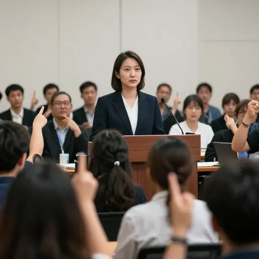 尽管批评很激烈，她还是以惊人的克制回应。