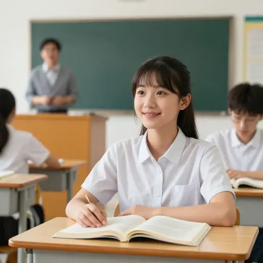 我在学校表现得相当好。