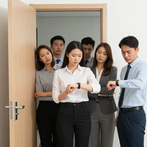 让我们所有人等你，你真是太不体谅人了。