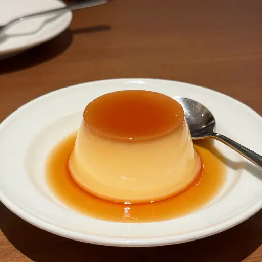 这道甜点非常美味。