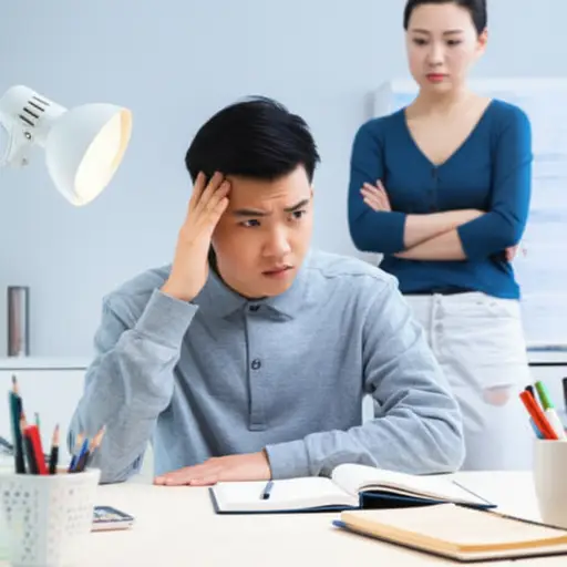 她让他自己为错误烦恼，而不是立刻帮他解决。