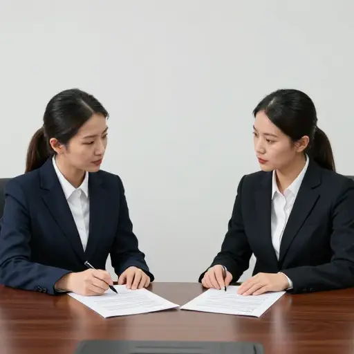 在合并之前，双方公司的律师起草了必要的合同。