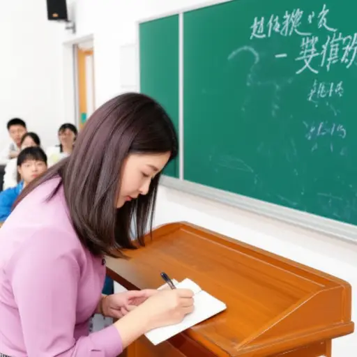 老师在课堂上把重要的知识点都记在了笔记本上。