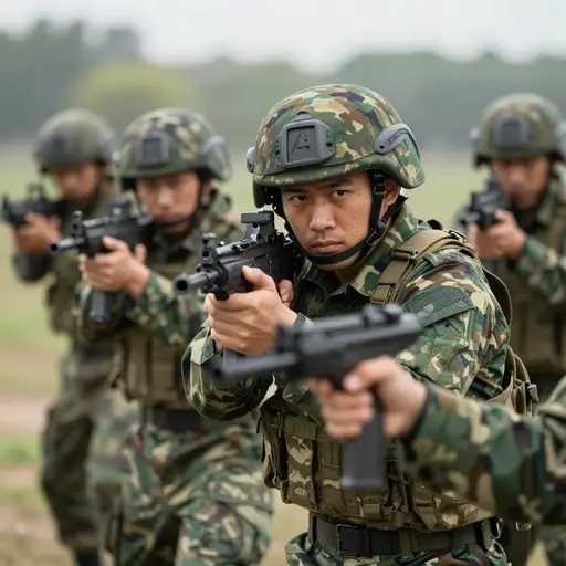 士兵们被授权开枪，但仅作为最后的手段。